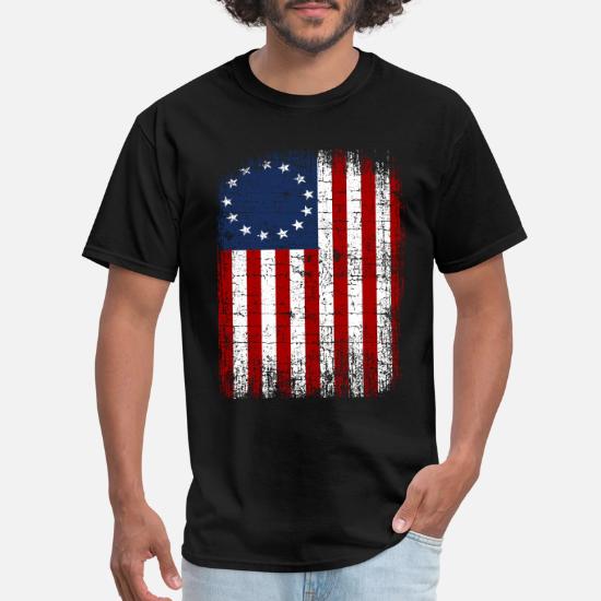 USA 13 Star 1776 Flag' Men's T-Shirt 